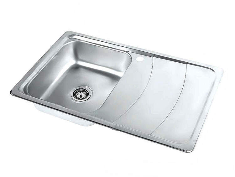 سینک ظرفشویی 50*80 توکار نگین الماس