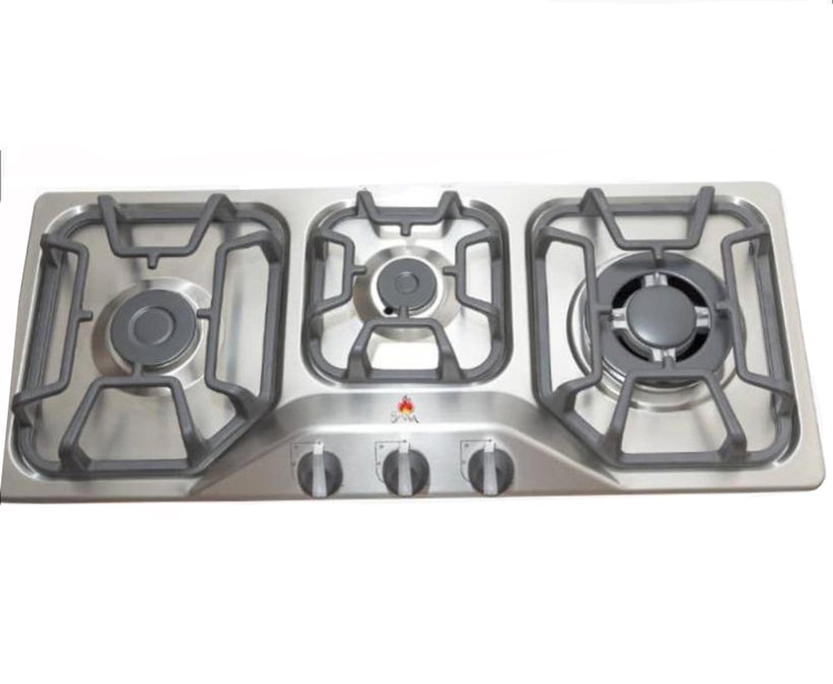 گاز رومیزی 3 شعله استیل جانا