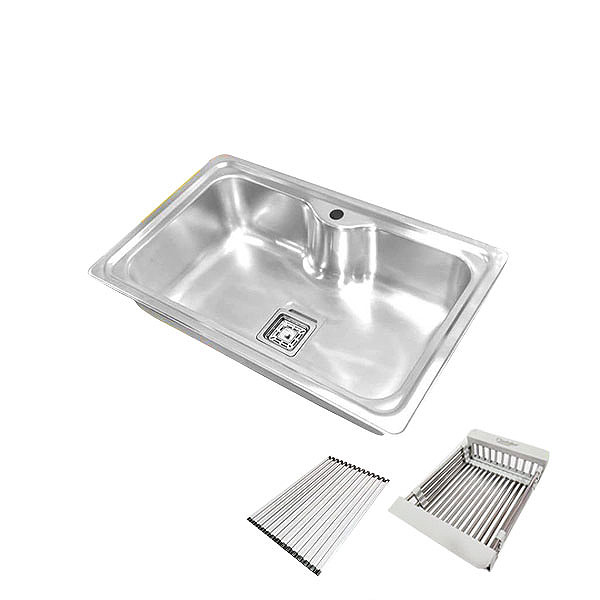 سنک ظرفشویی تک لگن 52 * 82/5