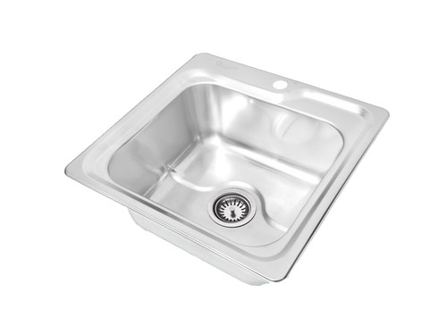 سینک ظرفشویی 50 * 52 توکار نگین الماس