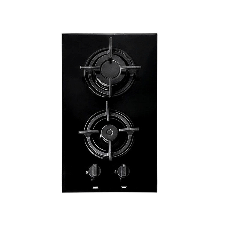 گاز رومیری 2 شعله شیشه ای جانا