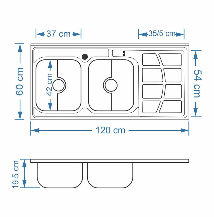 سینک روکار فانتزی Sa46