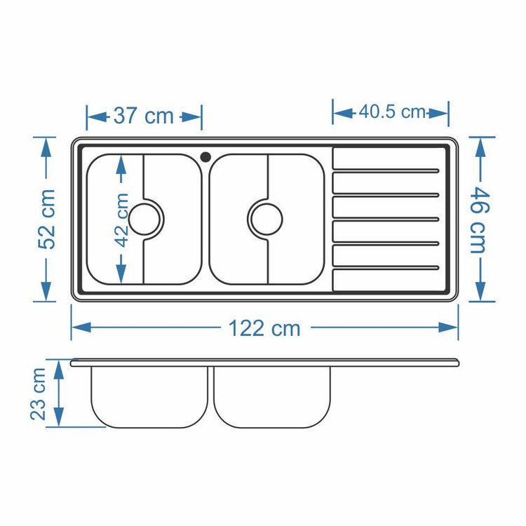 الگو برش سینک 101 نگین الماس